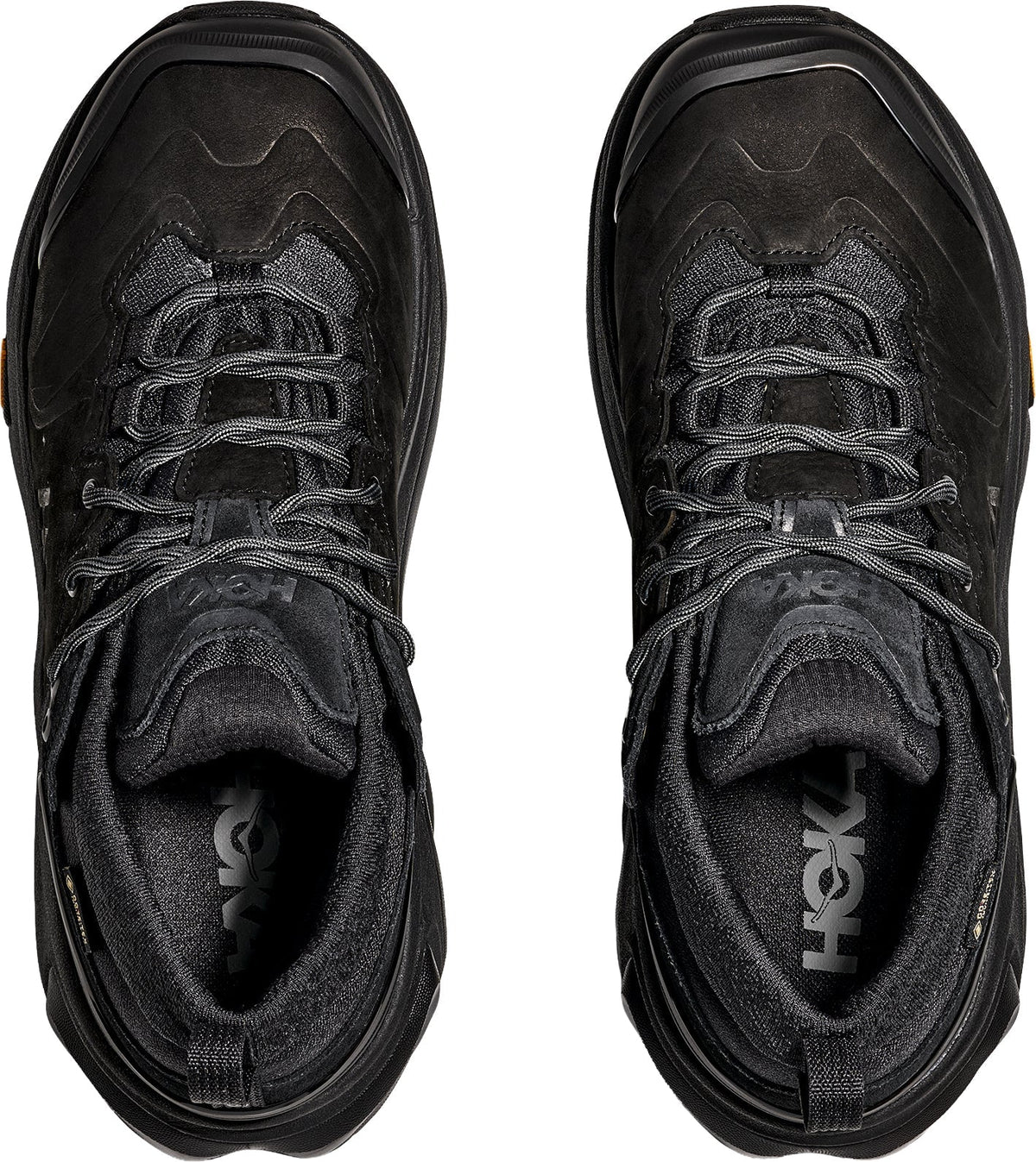Hoka Kaha 3 Low GORE-TEX Men Walking Shoes - Black | Outdoor Performance product image 4, provided for visual reference and