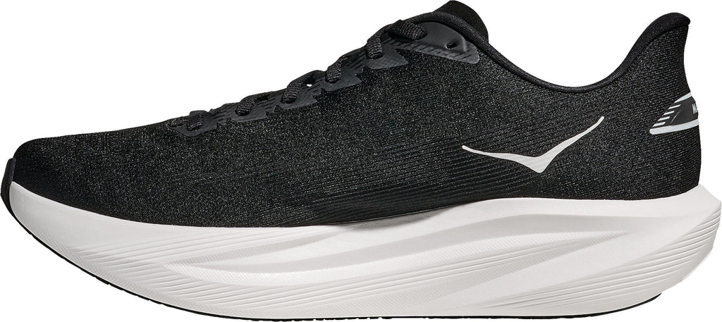 Hoka Mach 7 Men Running Shoes - Black | Running & Training product image 3, provided for visual reference and product detail