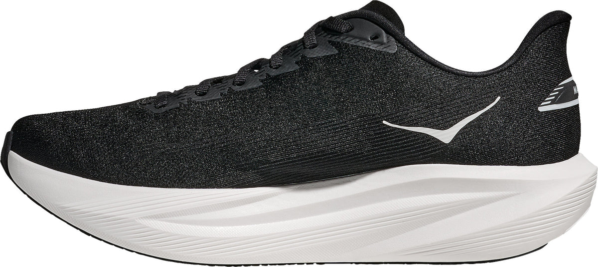 Hoka Mach 7 Men Running Shoes - Black | Running & Training product image 3, provided for visual reference and product detail