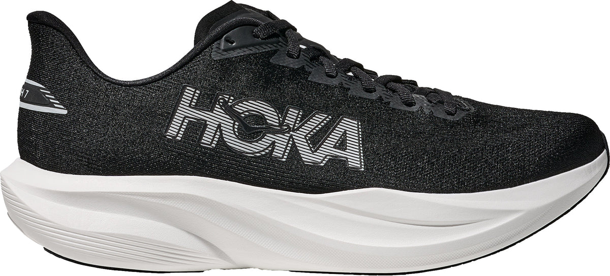 Hoka Mach 7 Men Running Shoes - Black | Running & Training product image 1, provided for visual reference and product detail