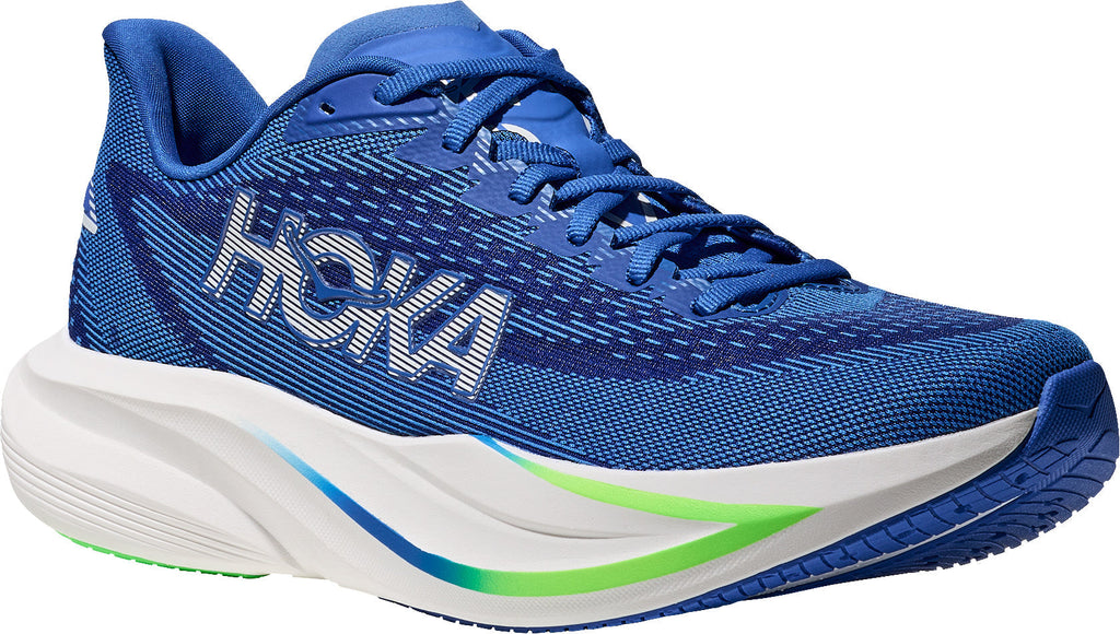 Hoka Mach 7 Men Running Shoes - Blue | Running & Training product image 6, provided for visual reference and product detail