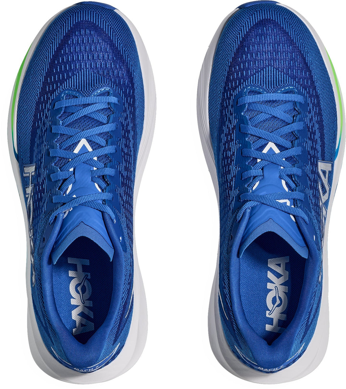 Hoka Mach 7 Men Running Shoes - Blue | Running & Training product image 4, provided for visual reference and product detail
