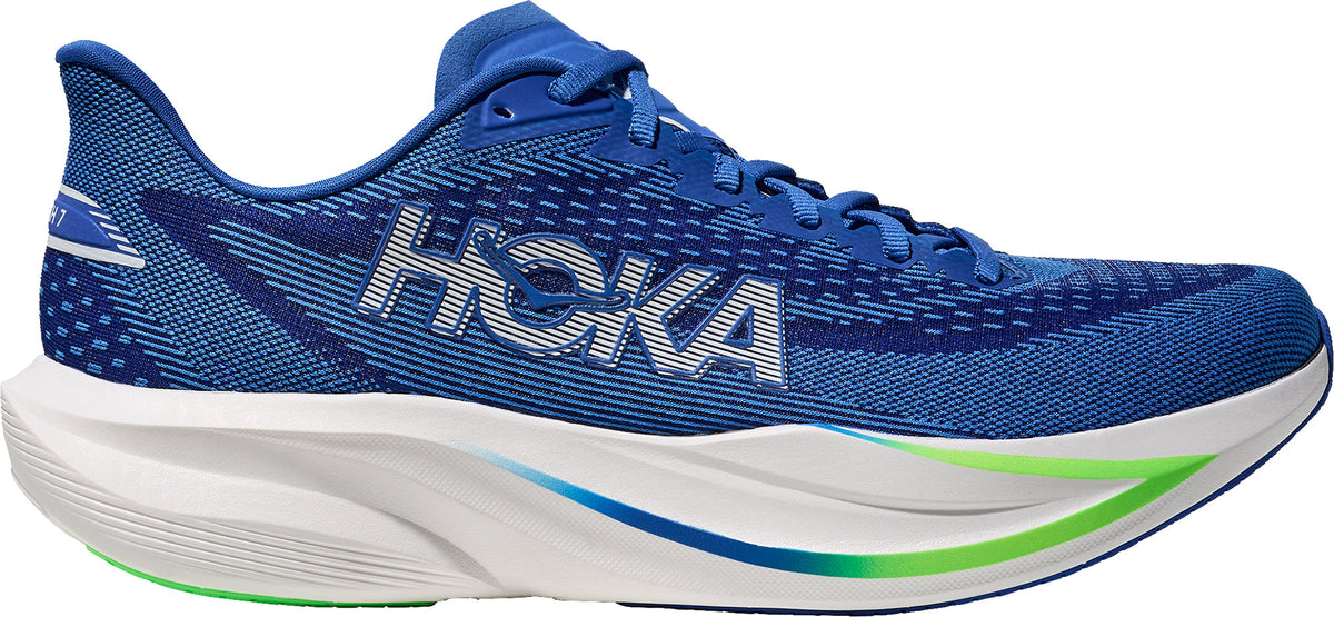 Hoka Mach 7 Men Running Shoes - Blue | Running & Training product image 1, provided for visual reference and product detail