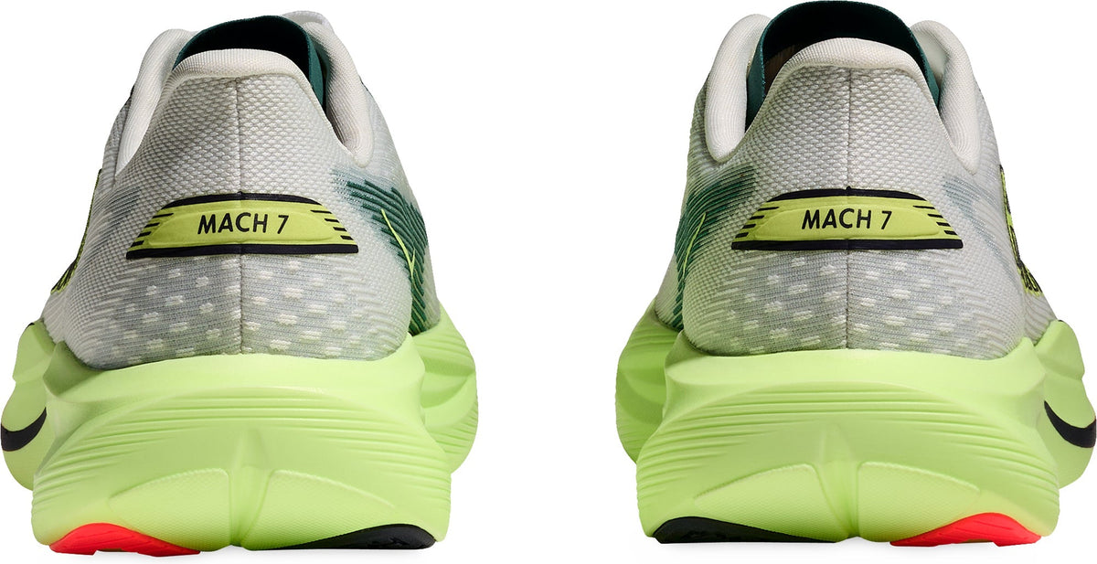 Hoka Mach 7 Men Running Shoes - Grey | Running & Training product image 5, provided for visual reference and product detail