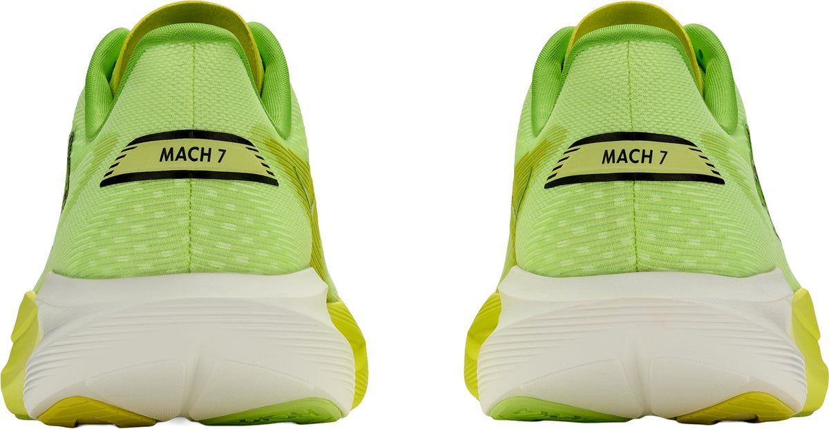 Hoka Mach 7 Men Running Shoes - Yellow | Running & Training product image 5, provided for visual reference and product