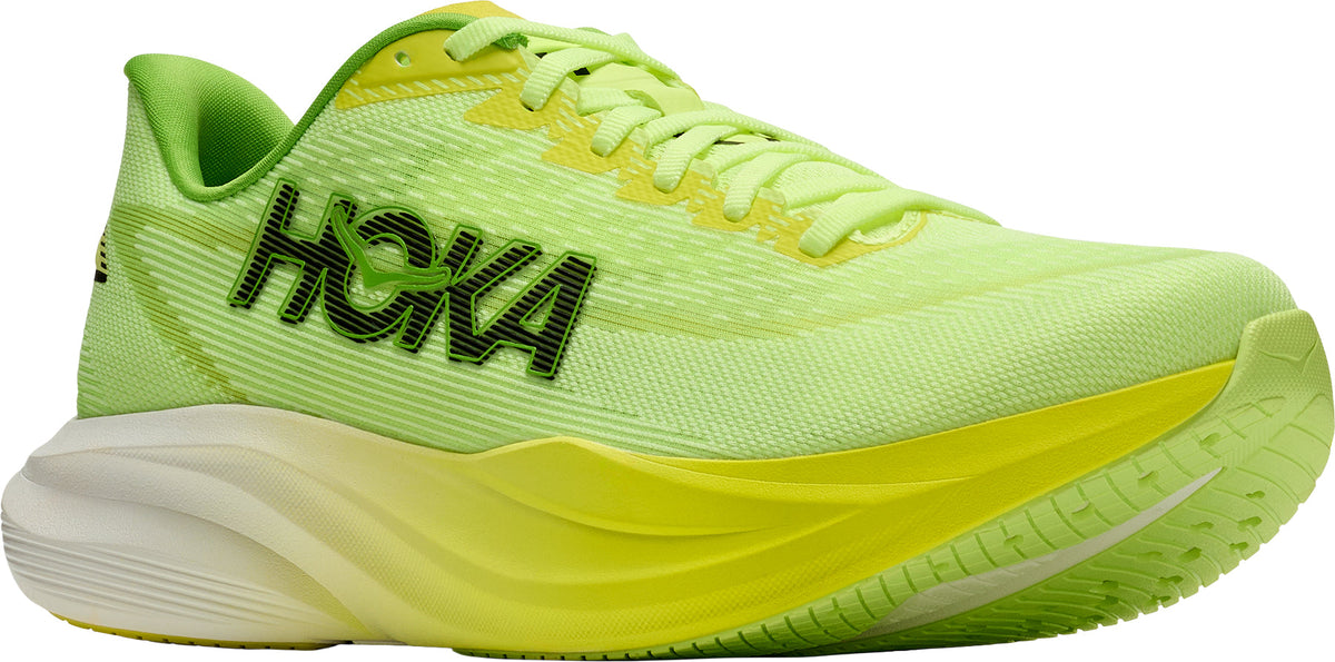 Hoka Mach 7 Men Running Shoes - Yellow | Running & Training product image 6, provided for visual reference and product