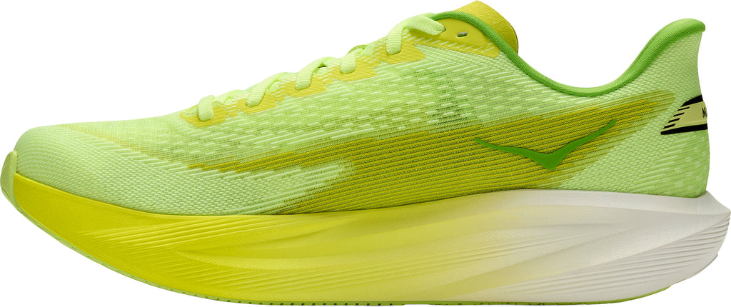 Hoka Mach 7 Men Running Shoes - Yellow | Running & Training product image 3, provided for visual reference and product