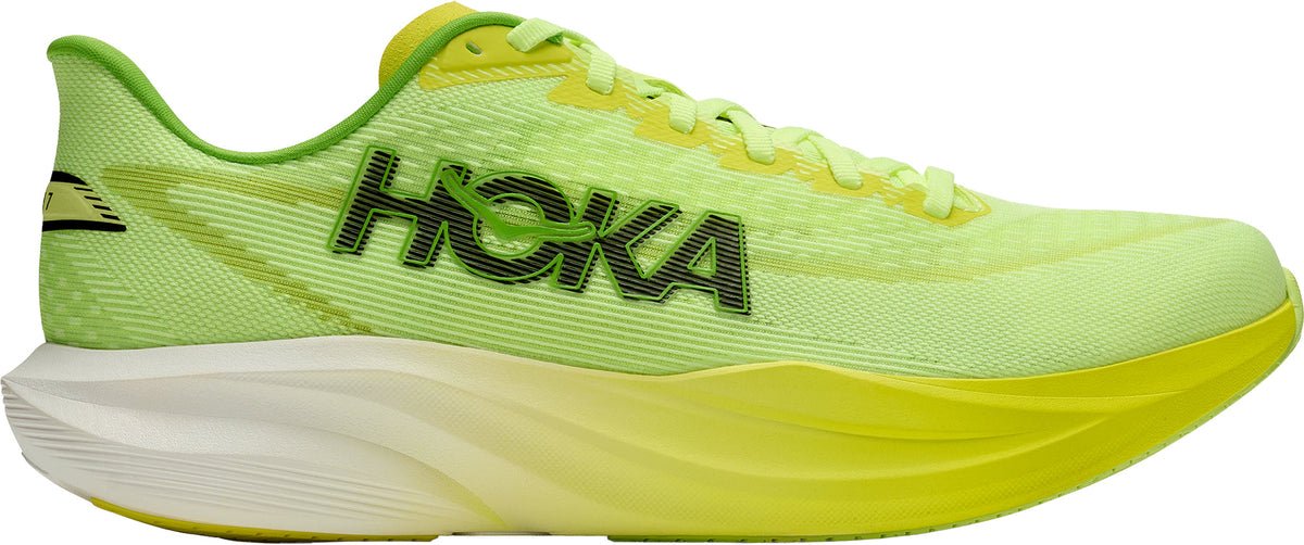 Hoka Mach 7 Men Running Shoes - Yellow | Running & Training product image 1, provided for visual reference and product