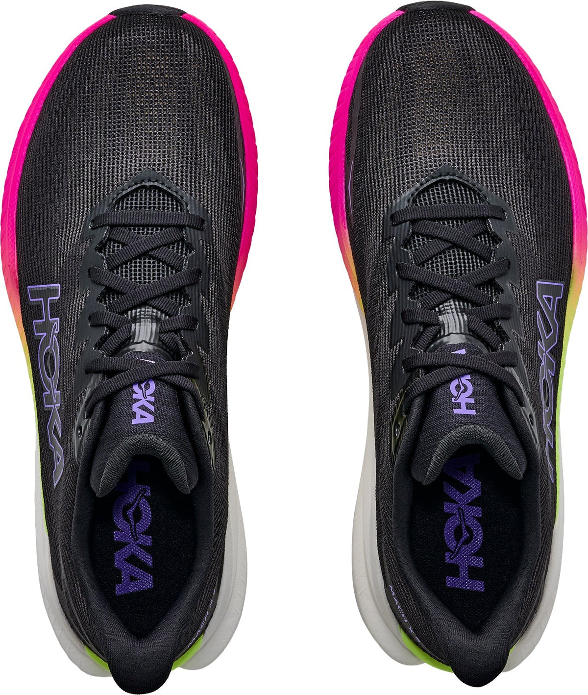 Hoka Mach X 3 Men Running Shoes - Black | Running & Training product image 4, provided for visual reference and product