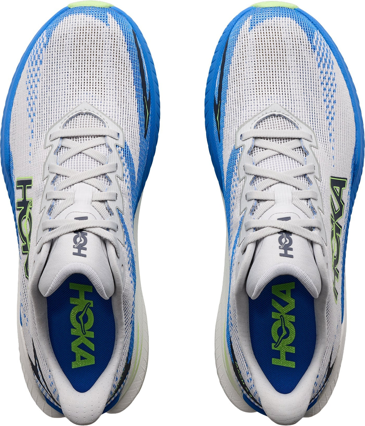 Hoka Mach X 3 Men Running Shoes - Grey | Running & Training product image 4, provided for visual reference and product