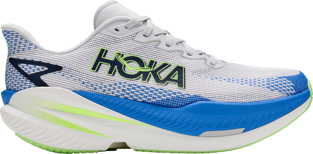 Hoka Mach X 3 Men Running Shoes - Grey | Running & Training product image 1, provided for visual reference and product