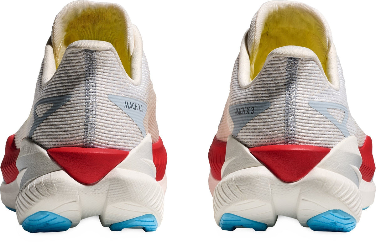 Hoka Mach X 3 Men Running Shoes - White | Running & Training product image 5, provided for visual reference and product