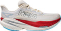 Hoka Mach X 3 Men Running Shoes - White | Running & Training product image 1, provided for visual reference and product