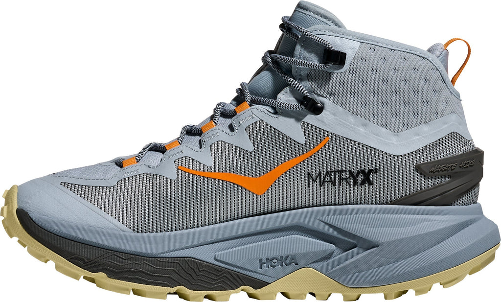 Hoka Mafate Men Walking Boots - Blue | Outdoor Performance product image 3, provided for visual reference and product detail