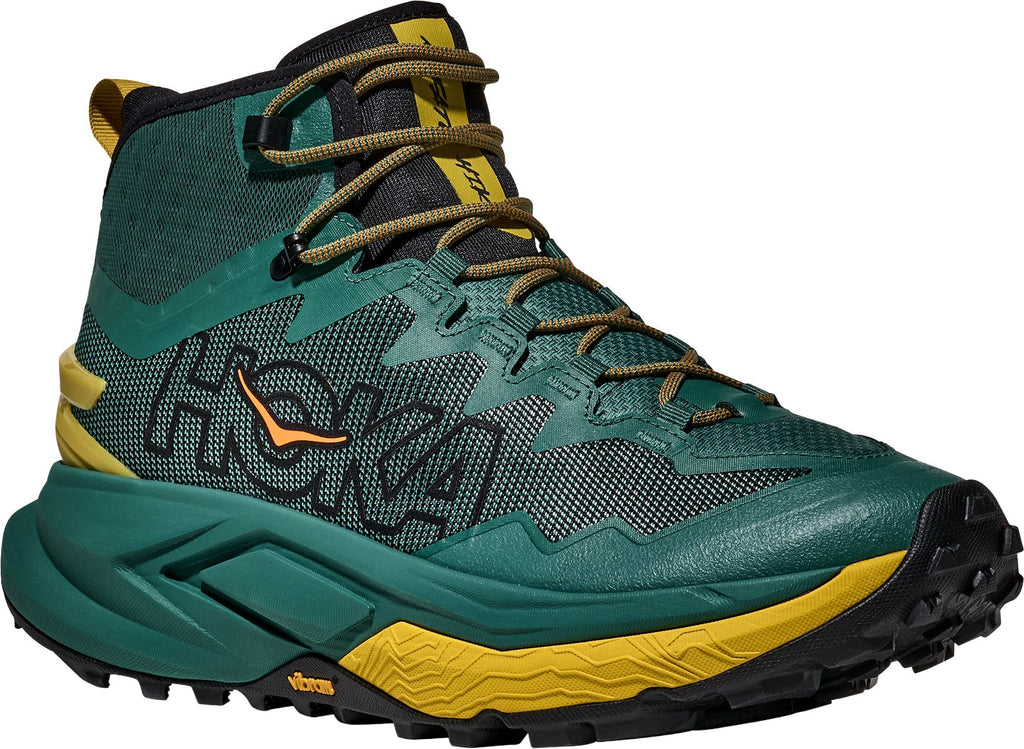 Hoka Mafate Men Walking Boots - Green | Outdoor Performance product image 6, provided for visual reference and product