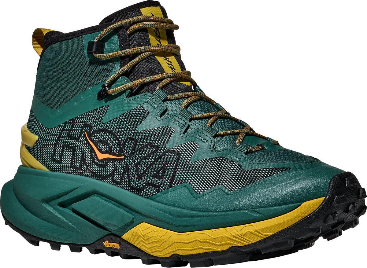 Hoka Mafate Men Walking Boots - Green | Outdoor Performance product image 6, provided for visual reference and product