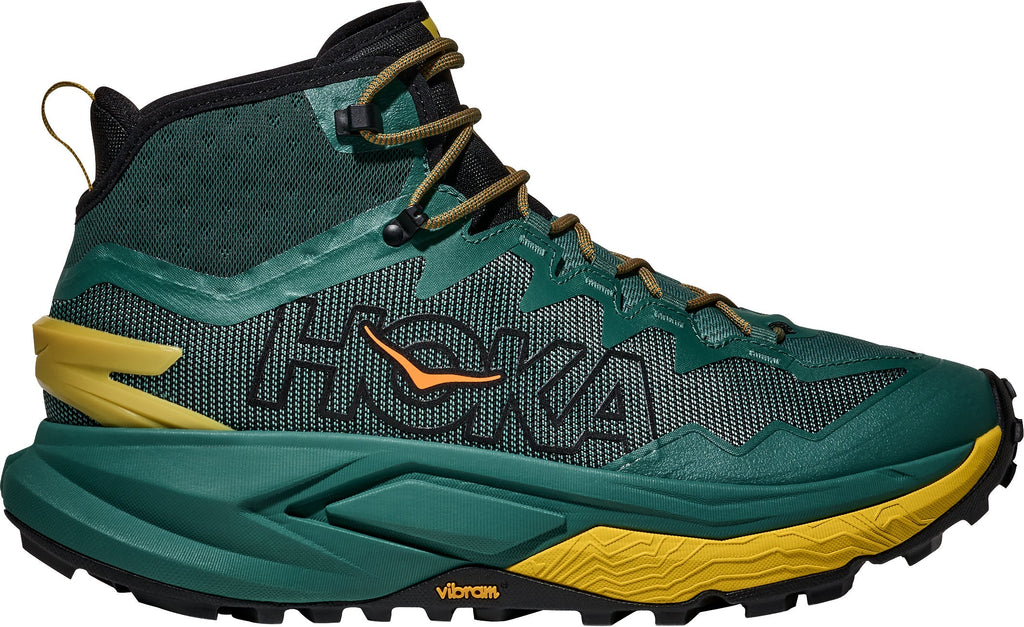 Hoka Mafate Men Walking Boots - Green | Outdoor Performance product image 1, provided for visual reference and product