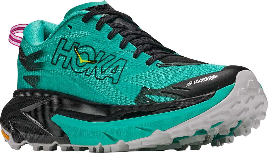 Hoka Mafate 5 Women Trail Running Shoes - Green | Trail Running product image 6, provided for visual reference and product