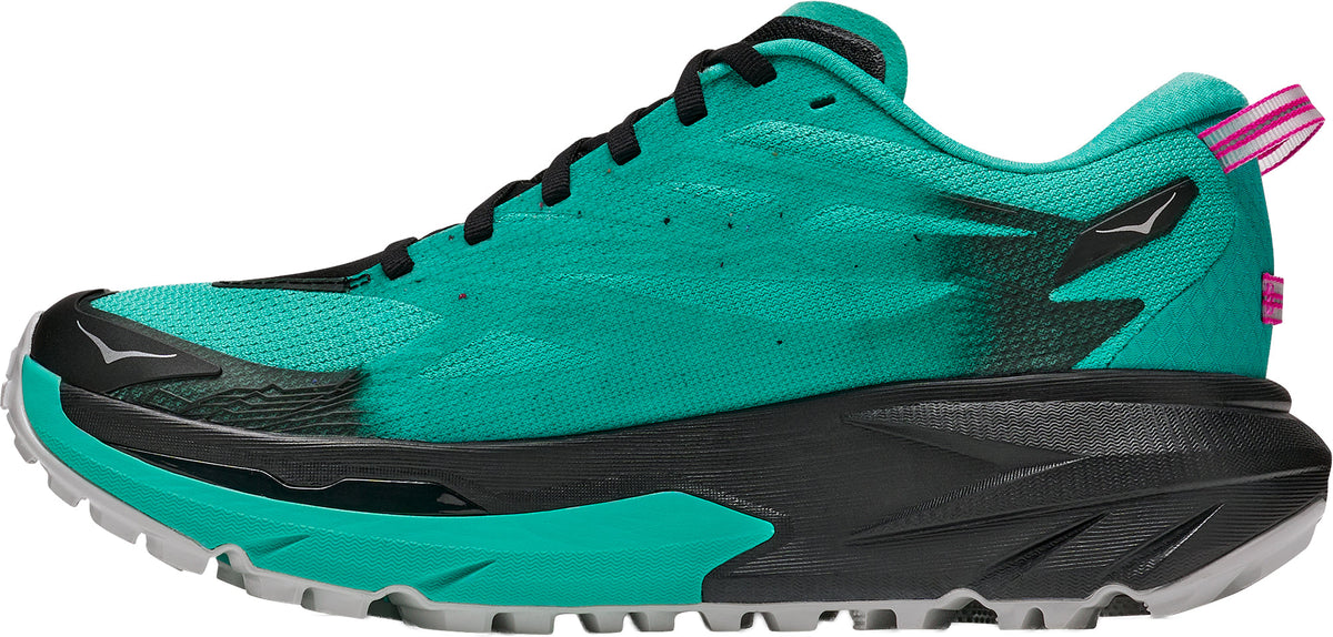 Hoka Mafate 5 Women Trail Running Shoes - Green | Trail Running product image 3, provided for visual reference and product
