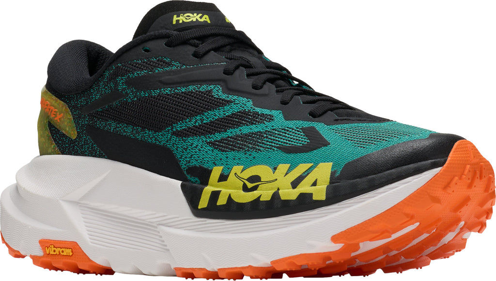 Hoka Mafate X Men Trail Running Shoe - Black | Trail Running product image 6, provided for visual reference and product