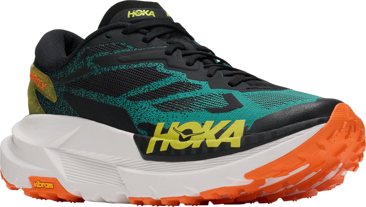 Hoka Mafate X Men Trail Running Shoe - Black | Trail Running product image 6, provided for visual reference and product