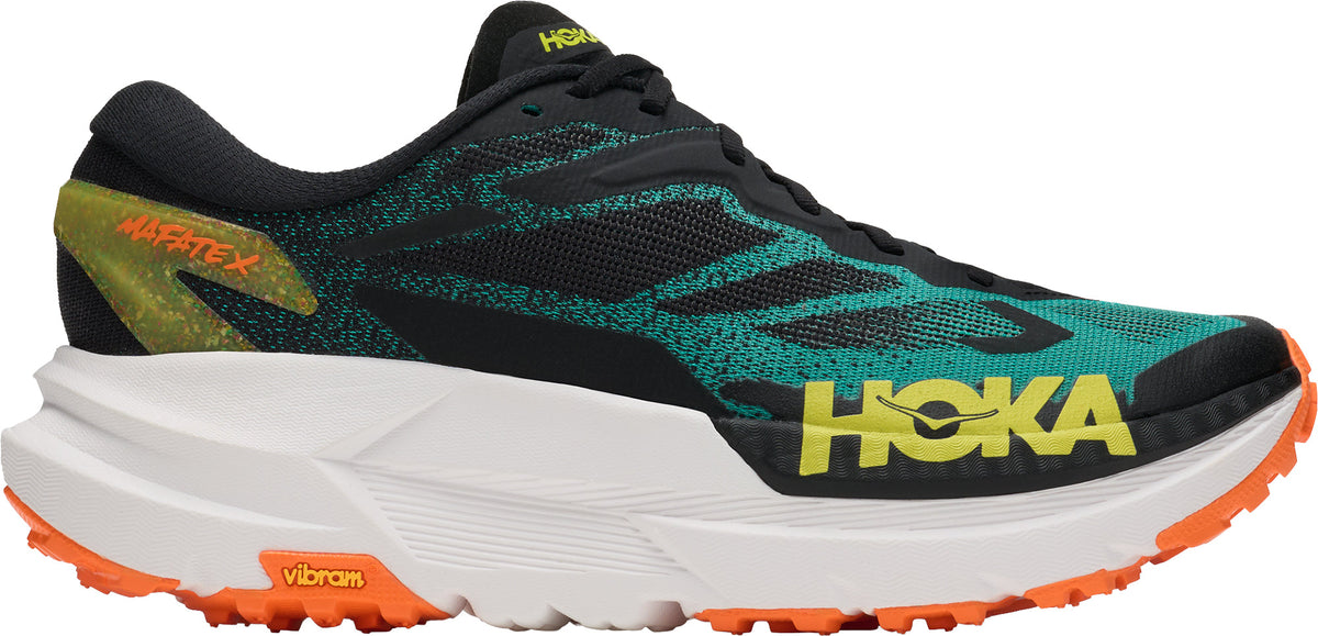 Hoka Mafate X Men Trail Running Shoe - Black | Trail Running product image 1, provided for visual reference and product