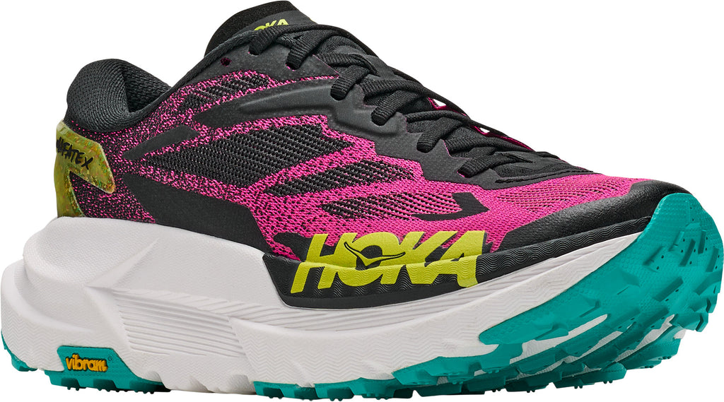 Hoka Mafate X Women Trail Running Shoes - Black | Trail Running product image 6, provided for visual reference and product