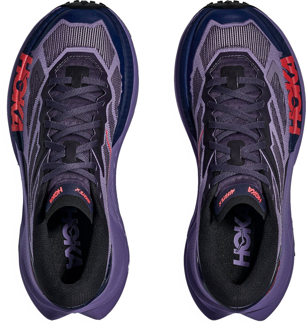 Hoka Mafate X Women Trail Running Shoes - Purple | Trail Running product image 4, provided for visual reference and product