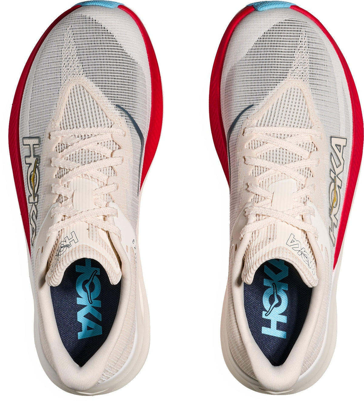 Hoka Rocket X 3 Running Shoes - Cream | Running & Training product image 4, provided for visual reference and product detail