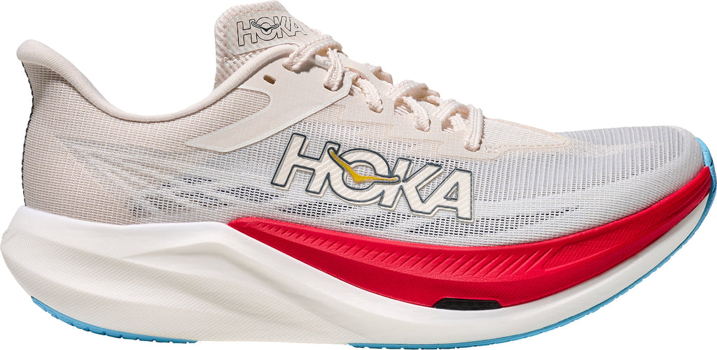 Hoka Rocket X 3 Running Shoes - Cream | Running & Training product image 1, provided for visual reference and product detail