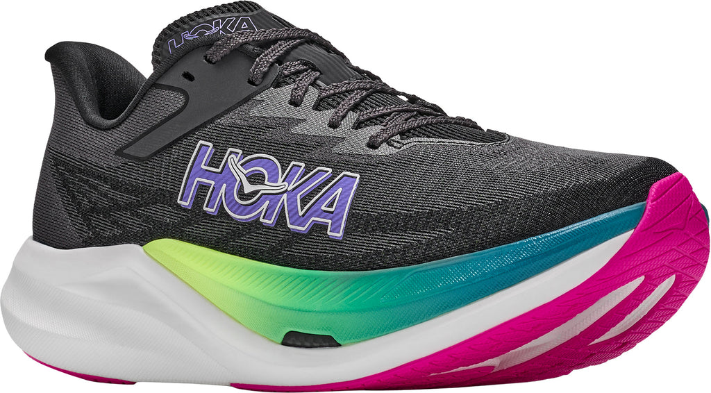 Hoka Rocket X 3 Running Shoes - Black | Running & Training product image 6, provided for visual reference and product detail
