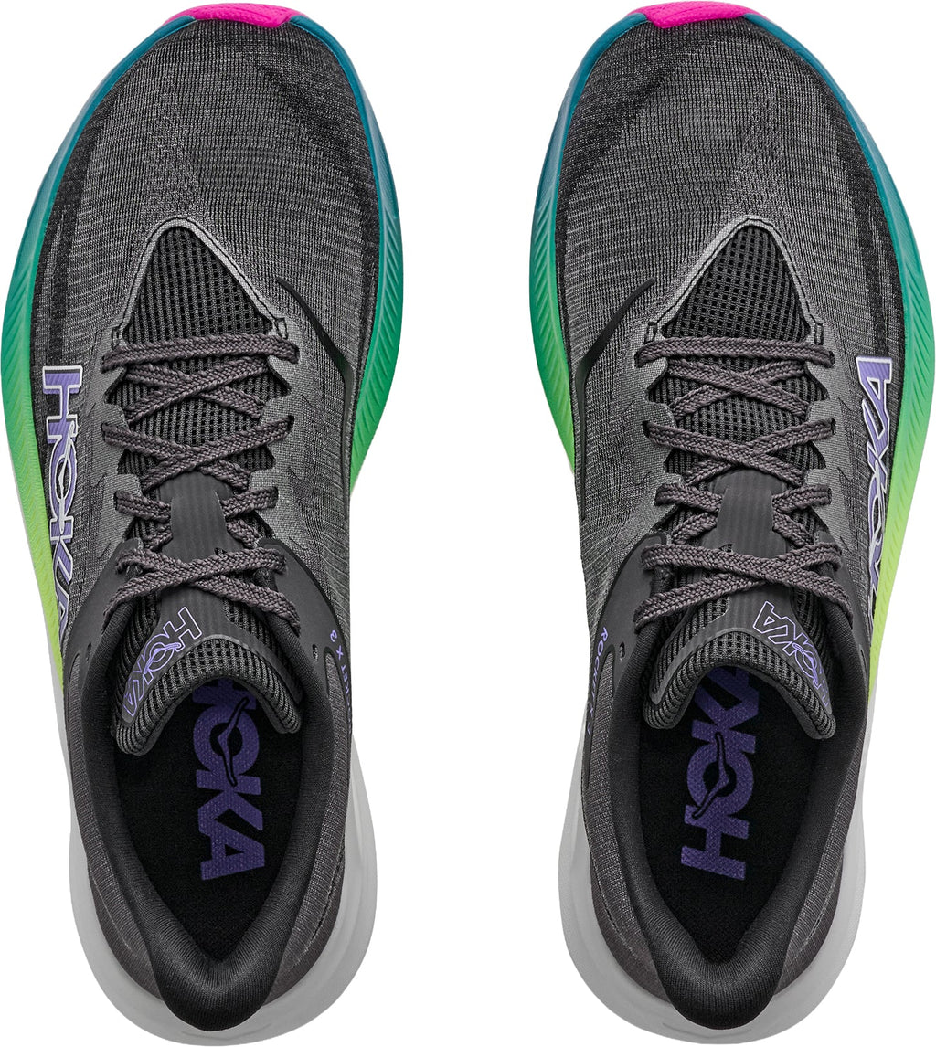 Hoka Rocket X 3 Running Shoes - Black | Running & Training product image 4, provided for visual reference and product detail