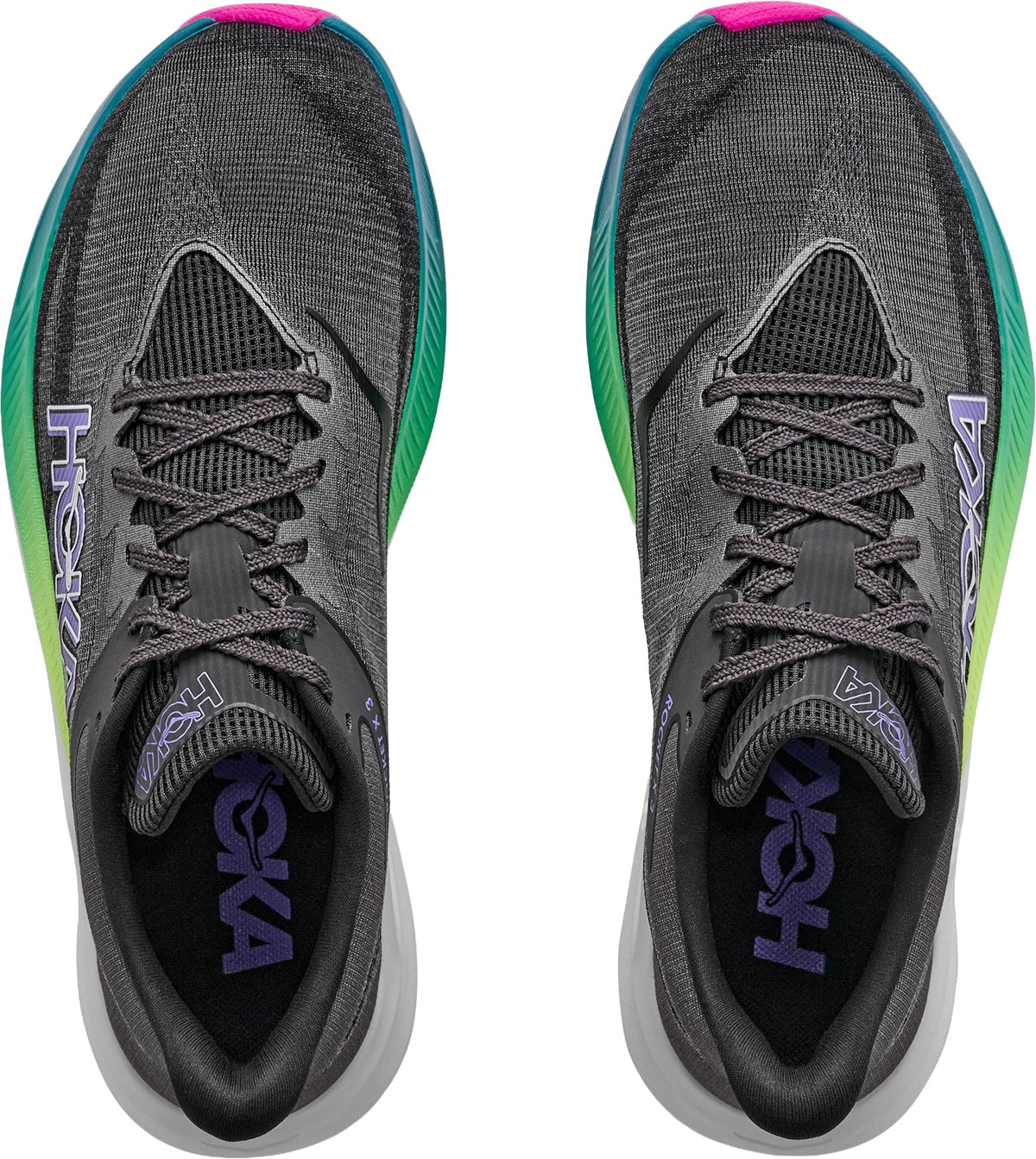 Hoka Rocket X 3 Running Shoes - Black | Running & Training product image 4, provided for visual reference and product detail
