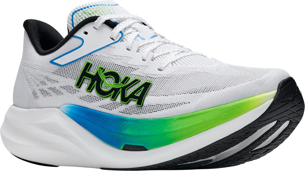 Hoka Rocket X 3 Running Shoes - White | Running & Training product image 6, provided for visual reference and product detail