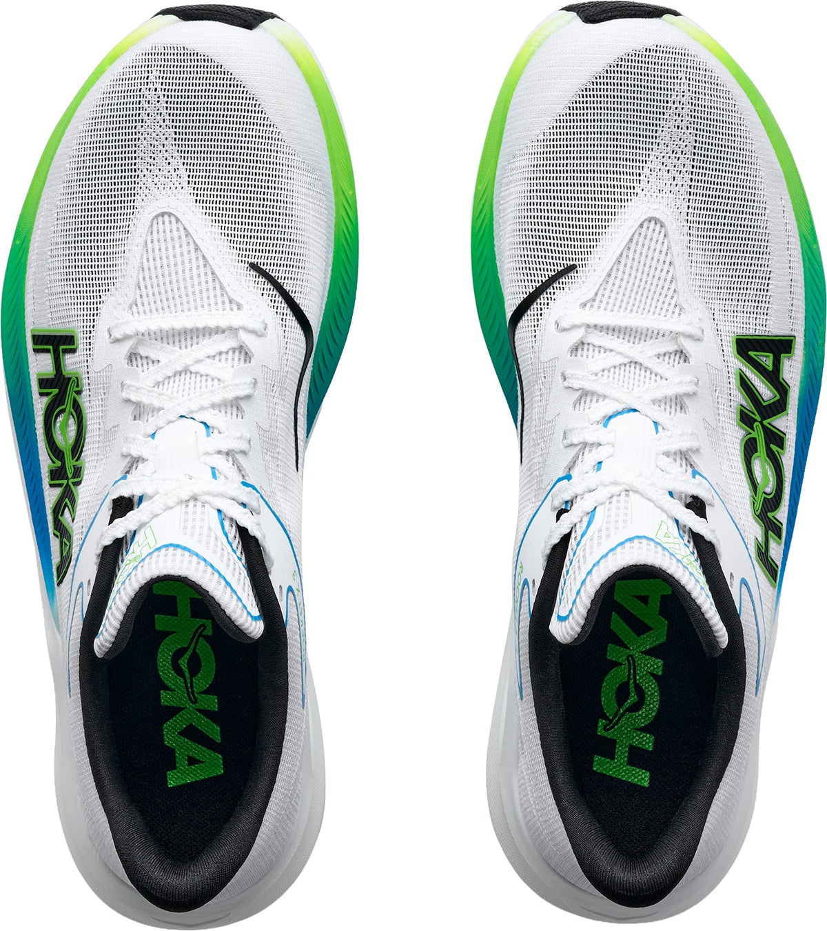 Hoka Rocket X 3 Running Shoes - White | Running & Training product image 4, provided for visual reference and product detail