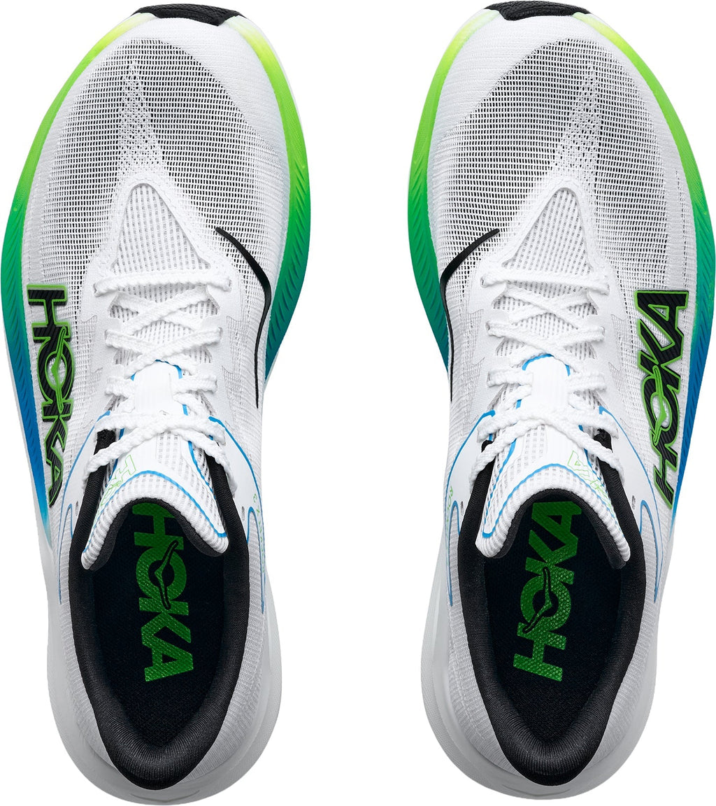 Hoka Rocket X 3 Running Shoes - White | Running & Training product image 4, provided for visual reference and product detail