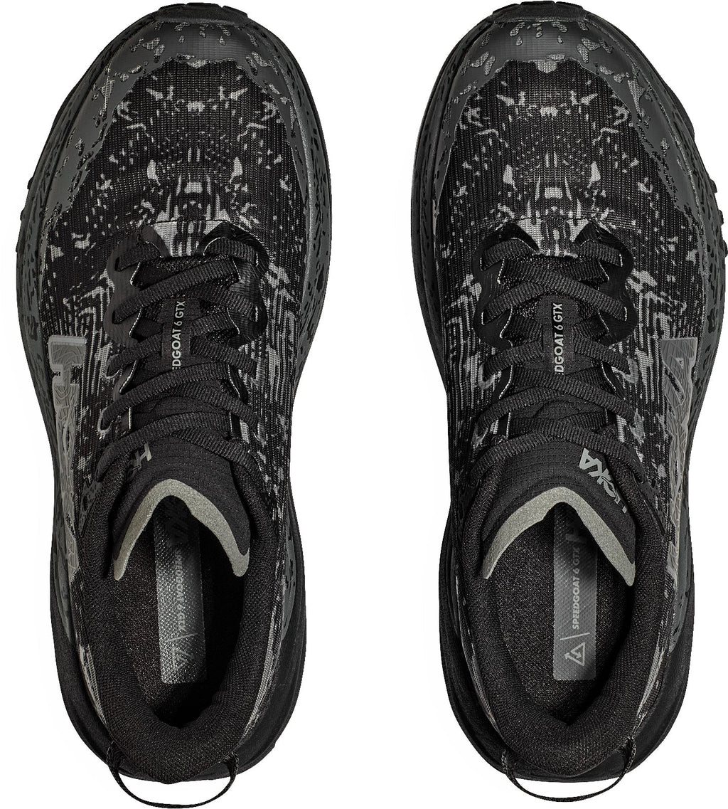 Hoka Speedgoat 6 GORE-TEX Women Trail Running Shoes - Black | Trail Running product image 4, provided for visual reference