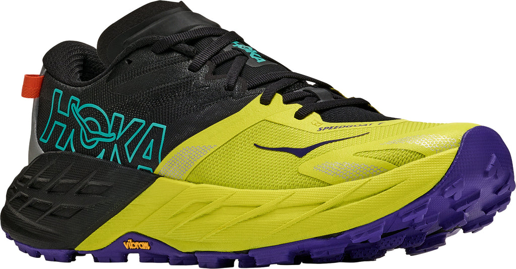 Hoka Speedgoat 7 Men Trail Running Shoes - Black | Trail Running product image 6, provided for visual reference and product