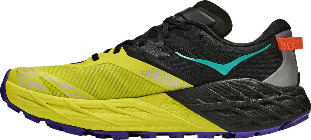 Hoka Speedgoat 7 Men Trail Running Shoes - Black | Trail Running product image 3, provided for visual reference and product