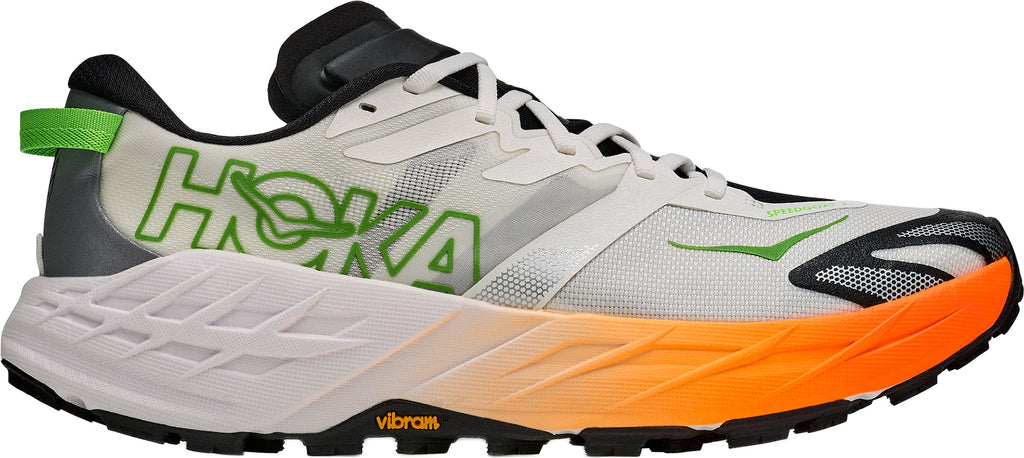 Hoka Speedgoat 7 Men Trail Running Shoes - Grey | Trail Running product image 1, provided for visual reference and product