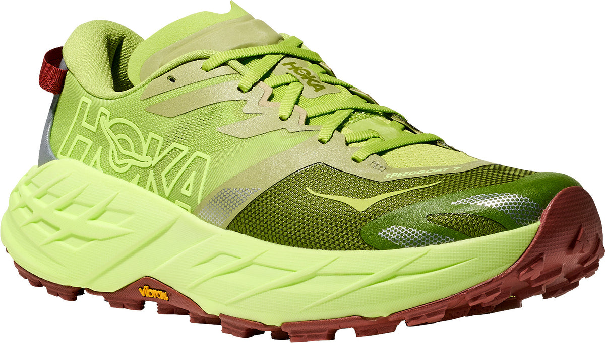 Hoka Speedgoat 7 Men Trail Running Shoes - Green | Trail Running product image 6, provided for visual reference and product