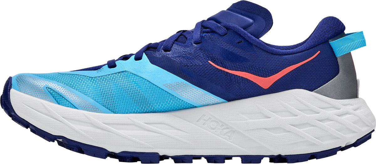 Hoka Speedgoat 7 Women Trail Running Shoes - Blue | Trail Running product image 3, provided for visual reference and product