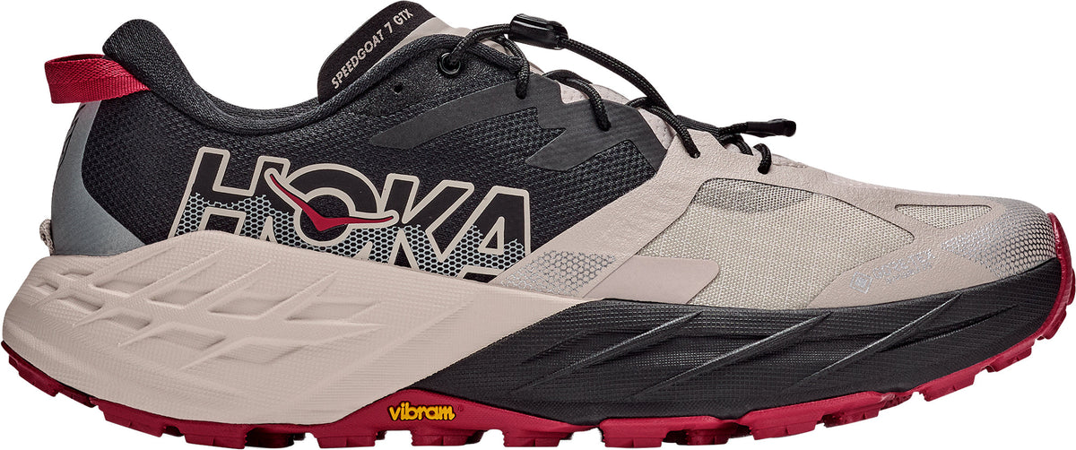 Hoka Speedgoat 7 GORE-TEX Men Trail Running Shoes - Black | Trail Running product image 1, provided for visual reference and