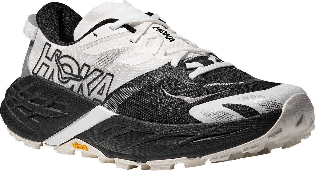 Hoka Speedgoat 7 WIDE FIT Men Trail Running Shoes - Black | Trail Running product image 6, provided for visual reference and