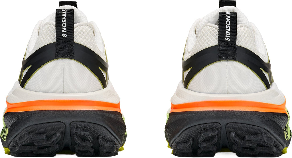Hoka Stinson 8 Men Trail Running Shoes - White | Trail Running product image 5, provided for visual reference and product