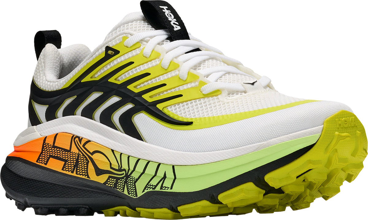 Hoka Stinson 8 Men Trail Running Shoes - White | Trail Running product image 6, provided for visual reference and product
