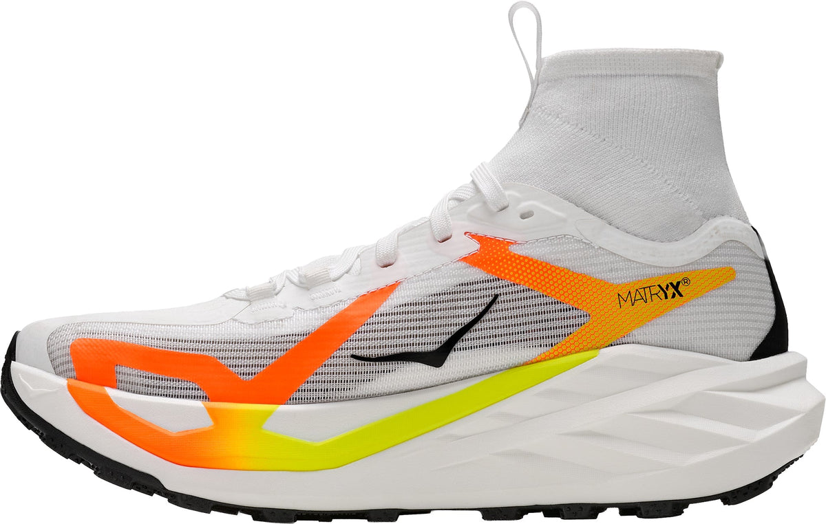 Hoka Tecton X 4 Men Trail Running Shoes - White | Trail Running product image 3, provided for visual reference and product
