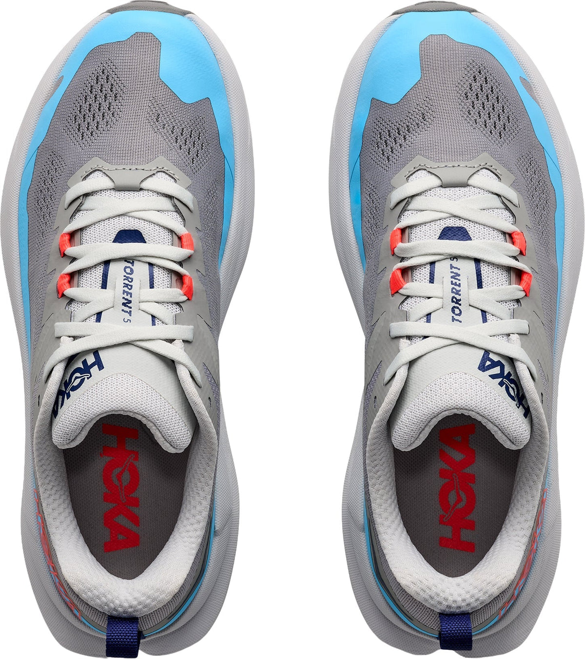 Hoka Torrent 5 Women Trail Running Shoes - Grey | Trail Running product image 4, provided for visual reference and product