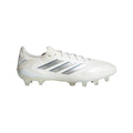 Adidas Copa Pure III Elite FG-White/Silver/Royal Blue product image 1, provided for visual reference and product detail