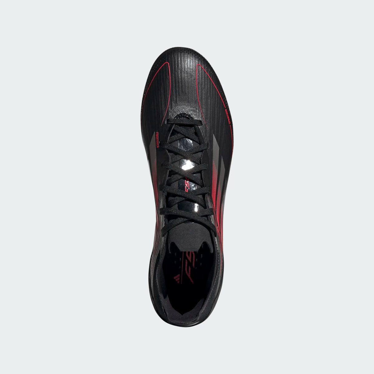 Adidas F50 Pro FG/MG-Black/Lucid Red product image 6, provided for visual reference and product detail review
